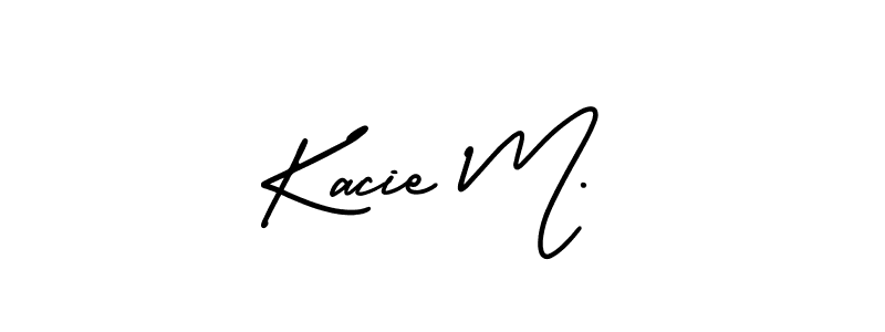 How to make Kacie M. signature? AmerikaSignatureDemo-Regular is a professional autograph style. Create handwritten signature for Kacie M. name. Kacie M. signature style 3 images and pictures png