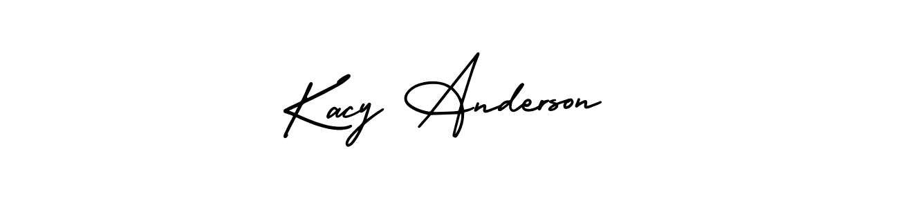 Make a beautiful signature design for name Kacy Anderson. Use this online signature maker to create a handwritten signature for free. Kacy Anderson signature style 3 images and pictures png