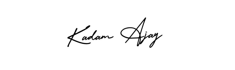 Best and Professional Signature Style for Kadam Ajay. AmerikaSignatureDemo-Regular Best Signature Style Collection. Kadam Ajay signature style 3 images and pictures png