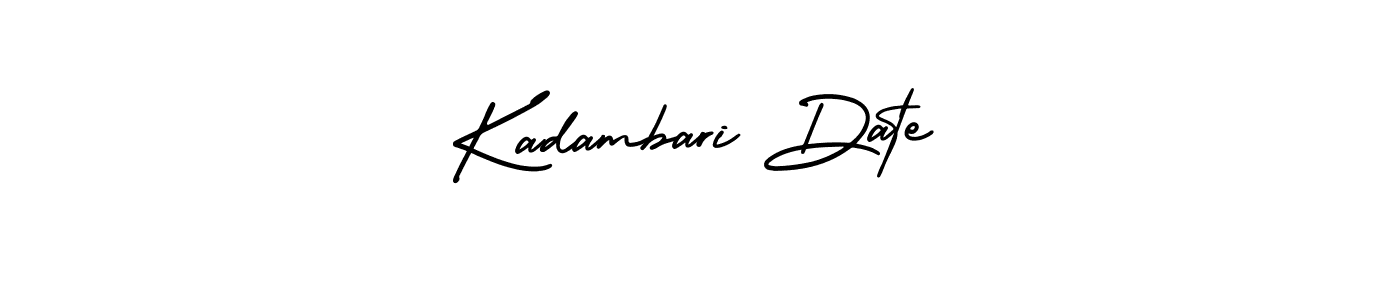 Once you've used our free online signature maker to create your best signature AmerikaSignatureDemo-Regular style, it's time to enjoy all of the benefits that Kadambari Date name signing documents. Kadambari Date signature style 3 images and pictures png