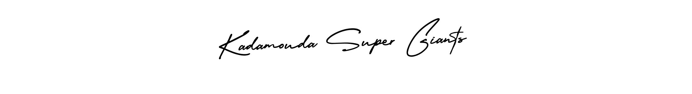 Create a beautiful signature design for name Kadamouda Super Giants. With this signature (AmerikaSignatureDemo-Regular) fonts, you can make a handwritten signature for free. Kadamouda Super Giants signature style 3 images and pictures png