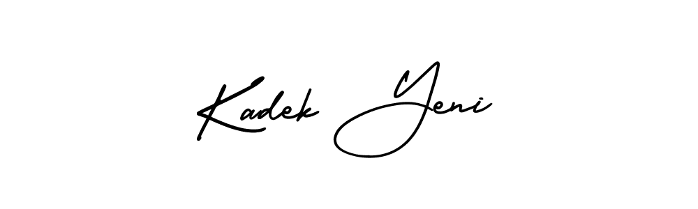 Create a beautiful signature design for name Kadek Yeni. With this signature (AmerikaSignatureDemo-Regular) fonts, you can make a handwritten signature for free. Kadek Yeni signature style 3 images and pictures png