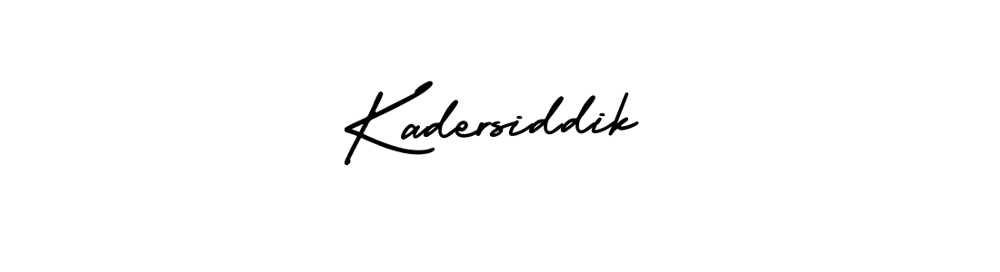 Design your own signature with our free online signature maker. With this signature software, you can create a handwritten (AmerikaSignatureDemo-Regular) signature for name Kadersiddik. Kadersiddik signature style 3 images and pictures png