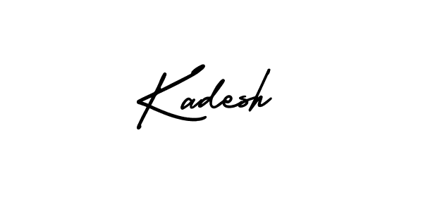 It looks lik you need a new signature style for name Kadesh. Design unique handwritten (AmerikaSignatureDemo-Regular) signature with our free signature maker in just a few clicks. Kadesh signature style 3 images and pictures png