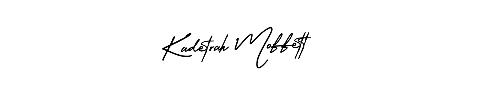 Check out images of Autograph of Kadetrah Moffett name. Actor Kadetrah Moffett Signature Style. AmerikaSignatureDemo-Regular is a professional sign style online. Kadetrah Moffett signature style 3 images and pictures png