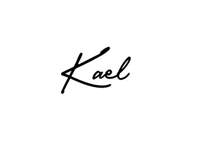 The best way (AmerikaSignatureDemo-Regular) to make a short signature is to pick only two or three words in your name. The name Kael include a total of six letters. For converting this name. Kael signature style 3 images and pictures png