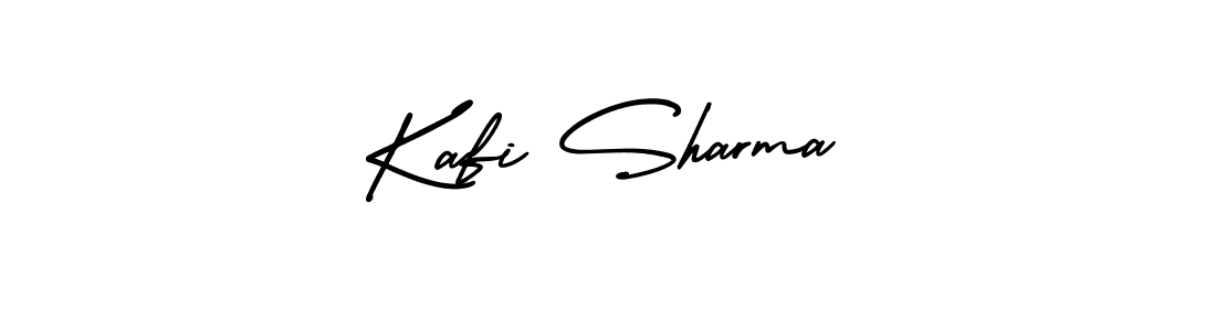 Design your own signature with our free online signature maker. With this signature software, you can create a handwritten (AmerikaSignatureDemo-Regular) signature for name Kafi Sharma. Kafi Sharma signature style 3 images and pictures png