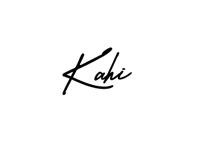 Also we have Kahi name is the best signature style. Create professional handwritten signature collection using AmerikaSignatureDemo-Regular autograph style. Kahi signature style 3 images and pictures png