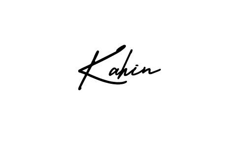 if you are searching for the best signature style for your name Kahin. so please give up your signature search. here we have designed multiple signature styles  using AmerikaSignatureDemo-Regular. Kahin signature style 3 images and pictures png