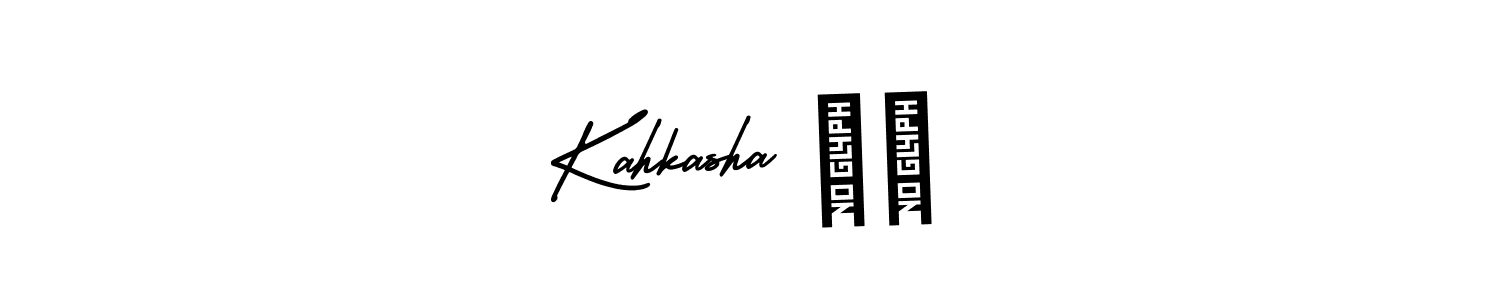 Similarly AmerikaSignatureDemo-Regular is the best handwritten signature design. Signature creator online .You can use it as an online autograph creator for name Kahkasha ❤️. Kahkasha ❤️ signature style 3 images and pictures png