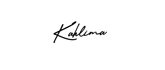 Also You can easily find your signature by using the search form. We will create Kahlima name handwritten signature images for you free of cost using AmerikaSignatureDemo-Regular sign style. Kahlima signature style 3 images and pictures png