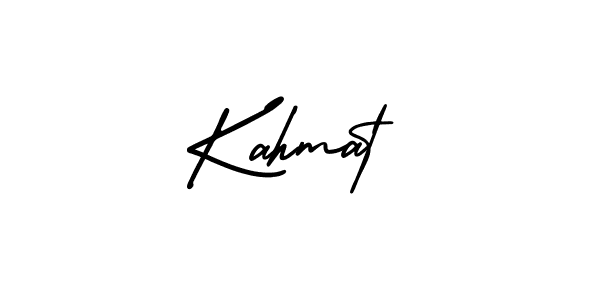 AmerikaSignatureDemo-Regular is a professional signature style that is perfect for those who want to add a touch of class to their signature. It is also a great choice for those who want to make their signature more unique. Get Kahmat name to fancy signature for free. Kahmat signature style 3 images and pictures png