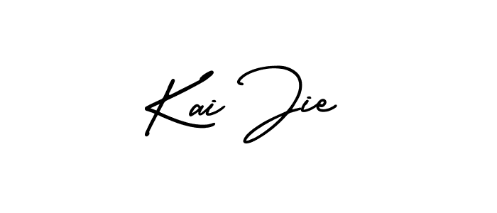 Here are the top 10 professional signature styles for the name Kai Jie. These are the best autograph styles you can use for your name. Kai Jie signature style 3 images and pictures png