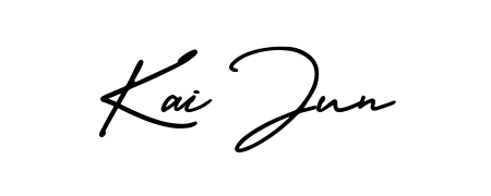 How to make Kai Jun signature? AmerikaSignatureDemo-Regular is a professional autograph style. Create handwritten signature for Kai Jun name. Kai Jun signature style 3 images and pictures png
