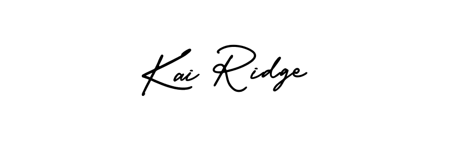 Design your own signature with our free online signature maker. With this signature software, you can create a handwritten (AmerikaSignatureDemo-Regular) signature for name Kai Ridge. Kai Ridge signature style 3 images and pictures png