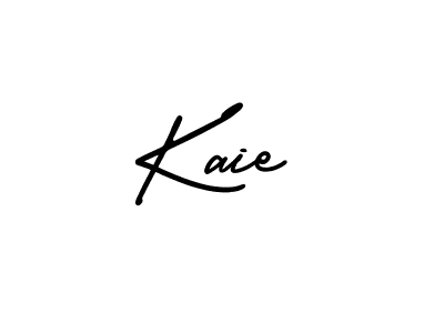 You should practise on your own different ways (AmerikaSignatureDemo-Regular) to write your name (Kaie) in signature. don't let someone else do it for you. Kaie signature style 3 images and pictures png