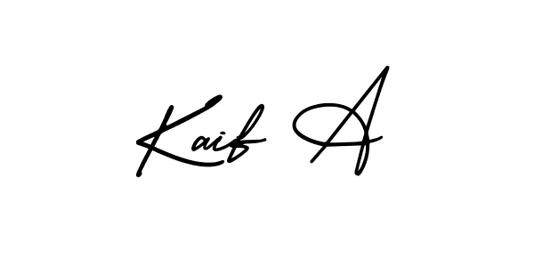Here are the top 10 professional signature styles for the name Kaif A. These are the best autograph styles you can use for your name. Kaif A signature style 3 images and pictures png