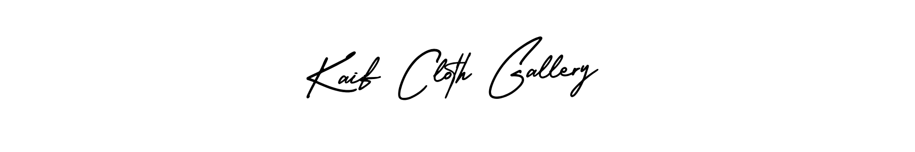 The best way (AmerikaSignatureDemo-Regular) to make a short signature is to pick only two or three words in your name. The name Kaif Cloth Gallery include a total of six letters. For converting this name. Kaif Cloth Gallery signature style 3 images and pictures png