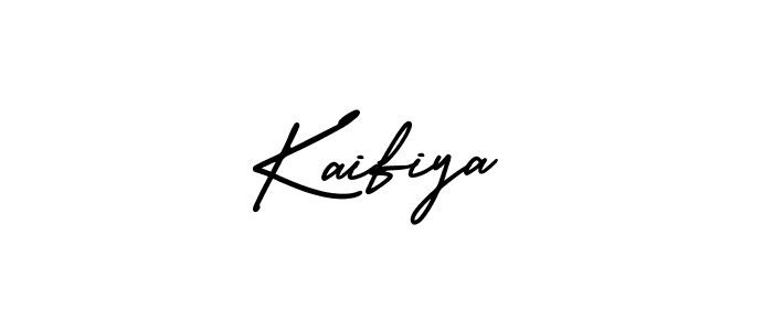 How to Draw Kaifiya signature style? AmerikaSignatureDemo-Regular is a latest design signature styles for name Kaifiya. Kaifiya signature style 3 images and pictures png