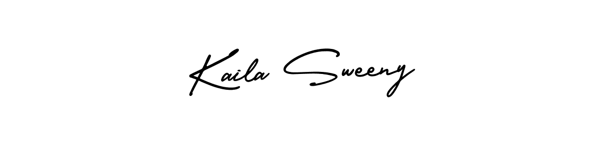 Also You can easily find your signature by using the search form. We will create Kaila Sweeny name handwritten signature images for you free of cost using AmerikaSignatureDemo-Regular sign style. Kaila Sweeny signature style 3 images and pictures png