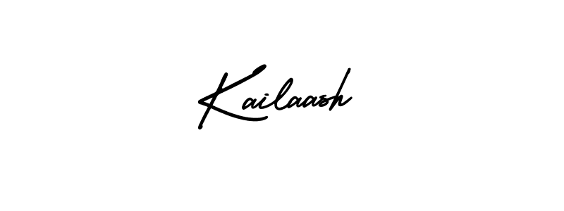Create a beautiful signature design for name Kailaash. With this signature (AmerikaSignatureDemo-Regular) fonts, you can make a handwritten signature for free. Kailaash signature style 3 images and pictures png
