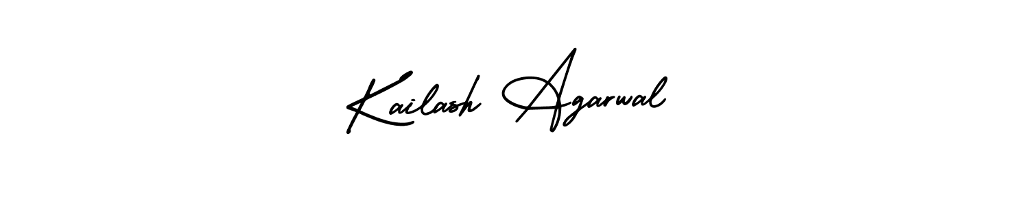 Similarly AmerikaSignatureDemo-Regular is the best handwritten signature design. Signature creator online .You can use it as an online autograph creator for name Kailash Agarwal. Kailash Agarwal signature style 3 images and pictures png