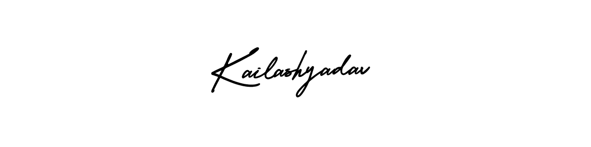 Similarly AmerikaSignatureDemo-Regular is the best handwritten signature design. Signature creator online .You can use it as an online autograph creator for name Kailashyadav. Kailashyadav signature style 3 images and pictures png