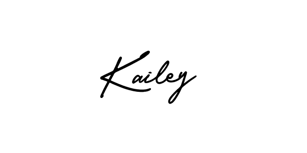 The best way (AmerikaSignatureDemo-Regular) to make a short signature is to pick only two or three words in your name. The name Kailey include a total of six letters. For converting this name. Kailey signature style 3 images and pictures png