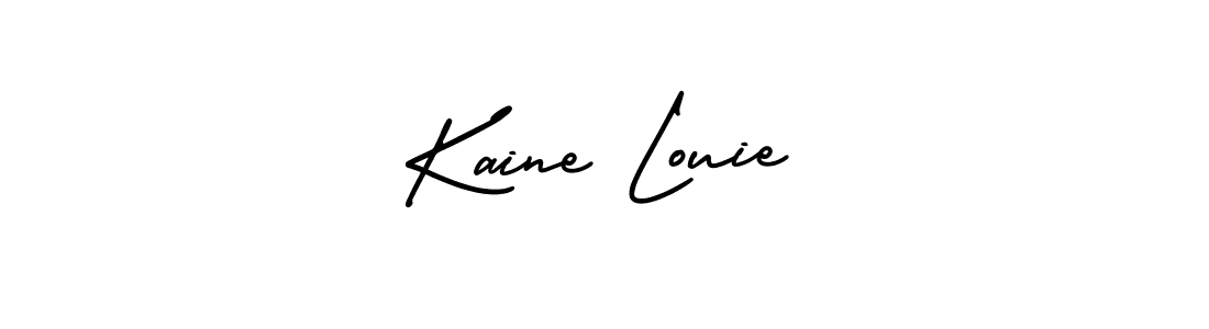Similarly AmerikaSignatureDemo-Regular is the best handwritten signature design. Signature creator online .You can use it as an online autograph creator for name Kaine Louie. Kaine Louie signature style 3 images and pictures png