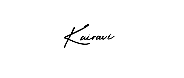 Create a beautiful signature design for name Kairavi. With this signature (AmerikaSignatureDemo-Regular) fonts, you can make a handwritten signature for free. Kairavi signature style 3 images and pictures png