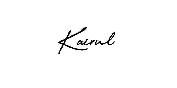 You can use this online signature creator to create a handwritten signature for the name Kairul. This is the best online autograph maker. Kairul signature style 3 images and pictures png