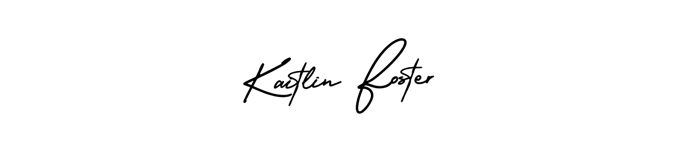 It looks lik you need a new signature style for name Kaitlin Foster. Design unique handwritten (AmerikaSignatureDemo-Regular) signature with our free signature maker in just a few clicks. Kaitlin Foster signature style 3 images and pictures png