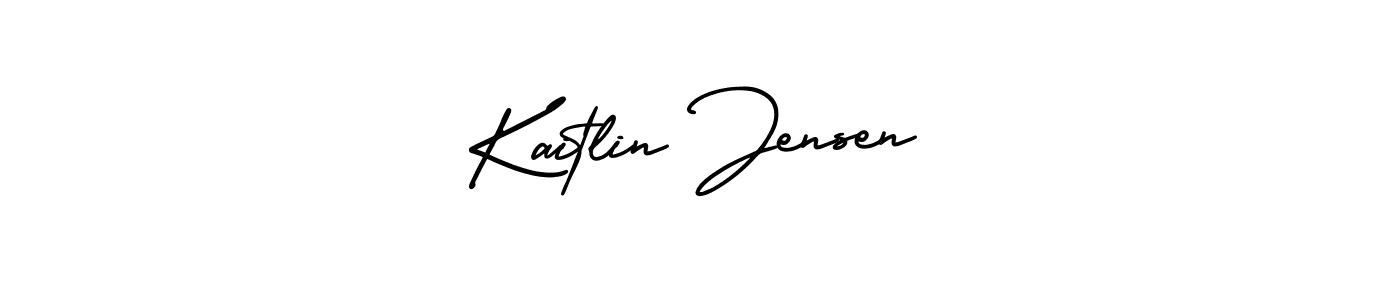 if you are searching for the best signature style for your name Kaitlin Jensen. so please give up your signature search. here we have designed multiple signature styles  using AmerikaSignatureDemo-Regular. Kaitlin Jensen signature style 3 images and pictures png