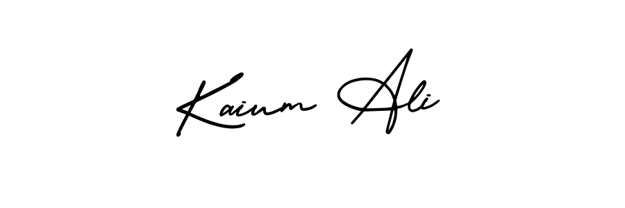 Similarly AmerikaSignatureDemo-Regular is the best handwritten signature design. Signature creator online .You can use it as an online autograph creator for name Kaium Ali. Kaium Ali signature style 3 images and pictures png