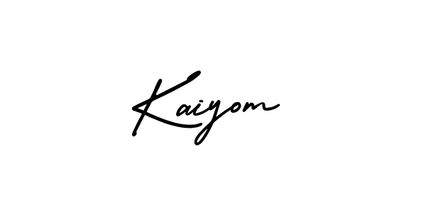 Also we have Kaiyom name is the best signature style. Create professional handwritten signature collection using AmerikaSignatureDemo-Regular autograph style. Kaiyom signature style 3 images and pictures png