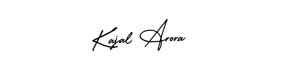 Design your own signature with our free online signature maker. With this signature software, you can create a handwritten (AmerikaSignatureDemo-Regular) signature for name Kajal Arora. Kajal Arora signature style 3 images and pictures png