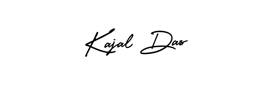 Use a signature maker to create a handwritten signature online. With this signature software, you can design (AmerikaSignatureDemo-Regular) your own signature for name Kajal Das. Kajal Das signature style 3 images and pictures png