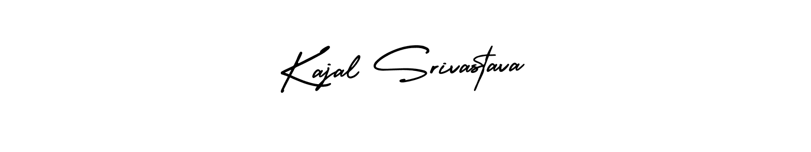 It looks lik you need a new signature style for name Kajal Srivastava. Design unique handwritten (AmerikaSignatureDemo-Regular) signature with our free signature maker in just a few clicks. Kajal Srivastava signature style 3 images and pictures png