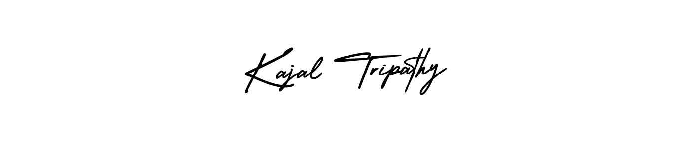 Make a beautiful signature design for name Kajal Tripathy. With this signature (AmerikaSignatureDemo-Regular) style, you can create a handwritten signature for free. Kajal Tripathy signature style 3 images and pictures png