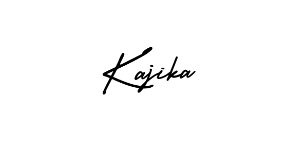 Design your own signature with our free online signature maker. With this signature software, you can create a handwritten (AmerikaSignatureDemo-Regular) signature for name Kajika. Kajika signature style 3 images and pictures png