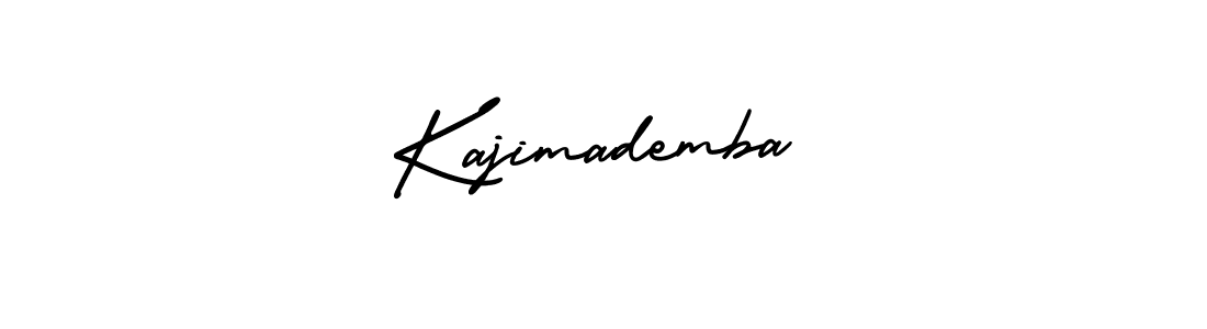 Similarly AmerikaSignatureDemo-Regular is the best handwritten signature design. Signature creator online .You can use it as an online autograph creator for name Kajimademba. Kajimademba signature style 3 images and pictures png