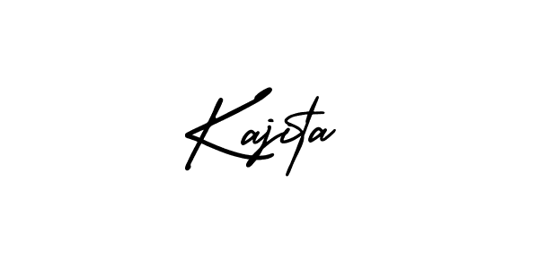 It looks lik you need a new signature style for name Kajita. Design unique handwritten (AmerikaSignatureDemo-Regular) signature with our free signature maker in just a few clicks. Kajita signature style 3 images and pictures png