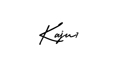 Use a signature maker to create a handwritten signature online. With this signature software, you can design (AmerikaSignatureDemo-Regular) your own signature for name Kaju7. Kaju7 signature style 3 images and pictures png