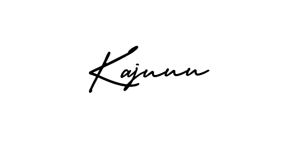 It looks lik you need a new signature style for name Kajuuu. Design unique handwritten (AmerikaSignatureDemo-Regular) signature with our free signature maker in just a few clicks. Kajuuu signature style 3 images and pictures png