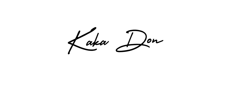 How to make Kaka Don signature? AmerikaSignatureDemo-Regular is a professional autograph style. Create handwritten signature for Kaka Don name. Kaka Don signature style 3 images and pictures png