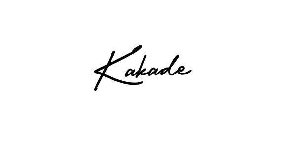 Make a beautiful signature design for name Kakade. With this signature (AmerikaSignatureDemo-Regular) style, you can create a handwritten signature for free. Kakade signature style 3 images and pictures png