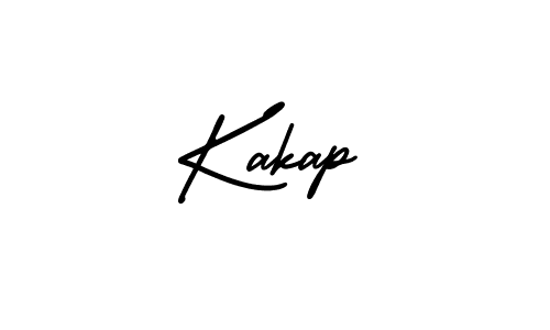 Create a beautiful signature design for name Kakap. With this signature (AmerikaSignatureDemo-Regular) fonts, you can make a handwritten signature for free. Kakap signature style 3 images and pictures png