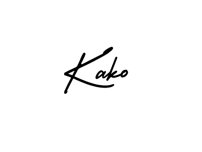 Create a beautiful signature design for name Kako. With this signature (AmerikaSignatureDemo-Regular) fonts, you can make a handwritten signature for free. Kako signature style 3 images and pictures png