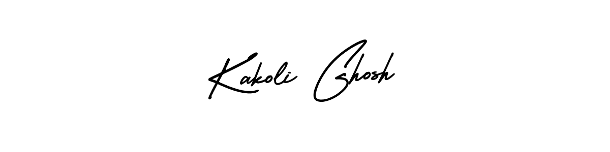 Use a signature maker to create a handwritten signature online. With this signature software, you can design (AmerikaSignatureDemo-Regular) your own signature for name Kakoli Ghosh. Kakoli Ghosh signature style 3 images and pictures png