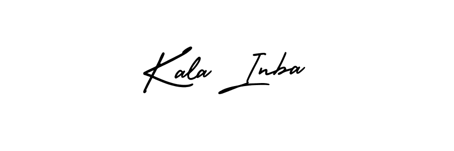 Create a beautiful signature design for name Kala Inba. With this signature (AmerikaSignatureDemo-Regular) fonts, you can make a handwritten signature for free. Kala Inba signature style 3 images and pictures png
